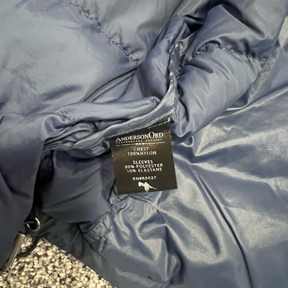 Men’s AndersonOrd Sz MED Down Jacket - Picture 5 of 7